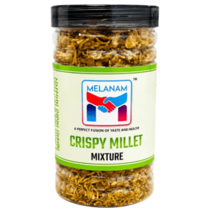 Crispy Millet Mixture Namkeen by Melanam – Best Crunchy High Protein Millet Snack