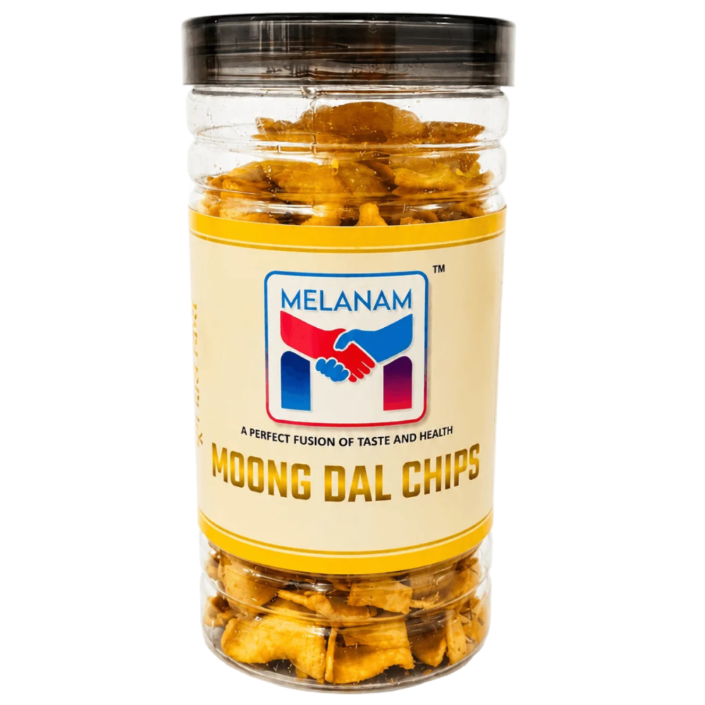 Moong Dal Chips by Melanam – Best Crispy High Protein Dal Snack