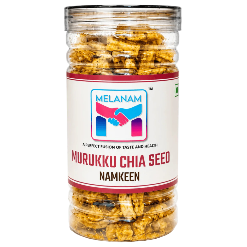 Murukku Chia Seed Sticks by Melanam – Best Crispy High Protein Snack
