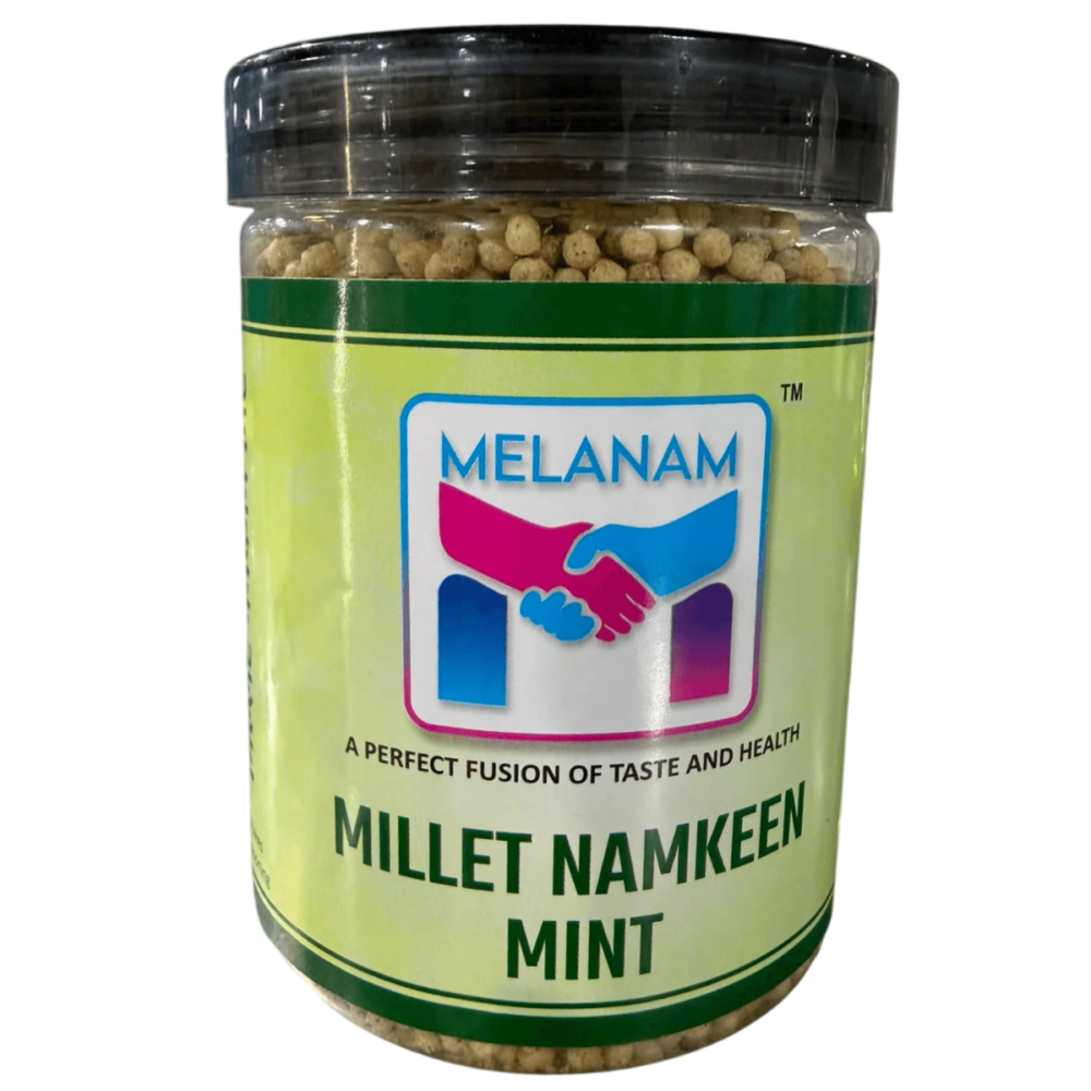 Millet Namkeen Mint by Melanam – Best Crispy High Protein Millet Snack