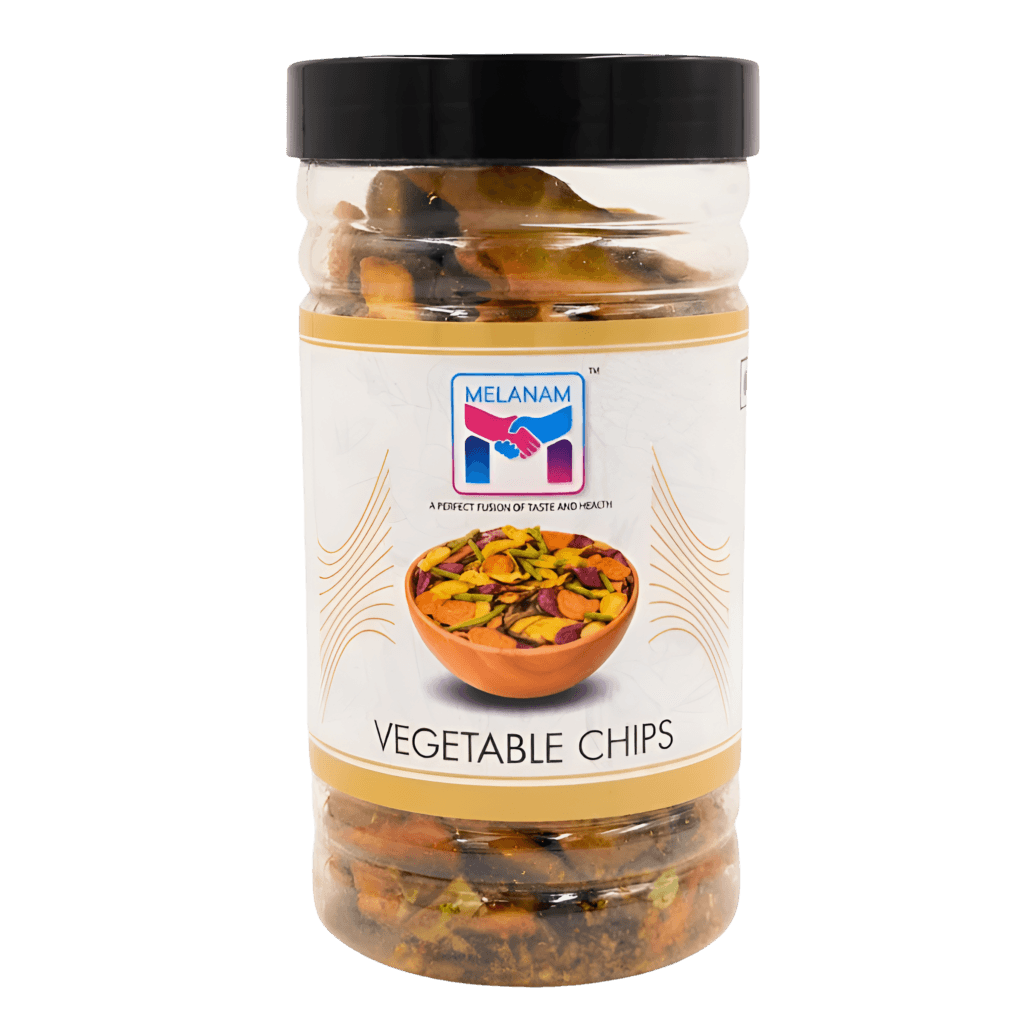 Melanam Vegetable Chips 200g – Healthy High Fibre Snack