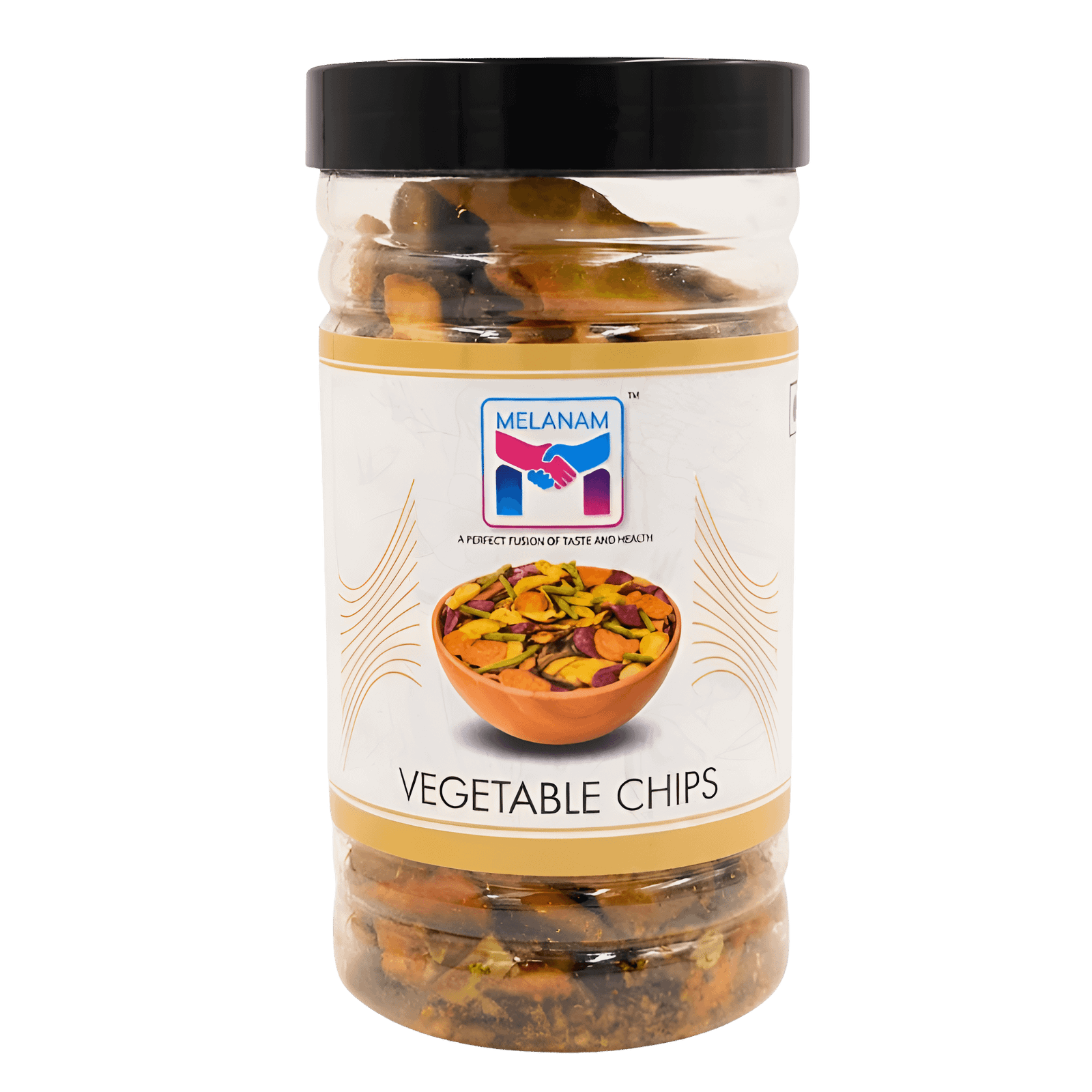 Melanam Vegetable Chips 200g – Healthy High Fibre Snack