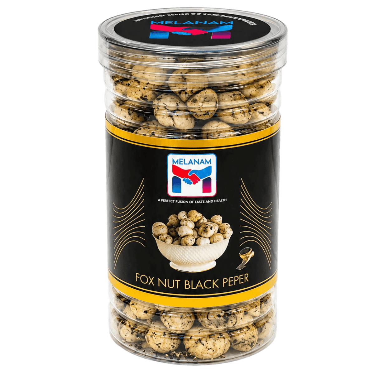 Fox Nut Black Pepper by Melanam – Best Crispy High Protein Makhana