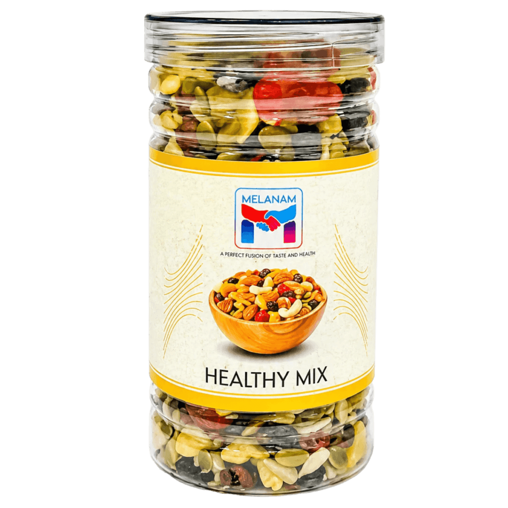 Healthy Mix by Melanam – Best Superfood Trail Mix with Nuts & Seeds