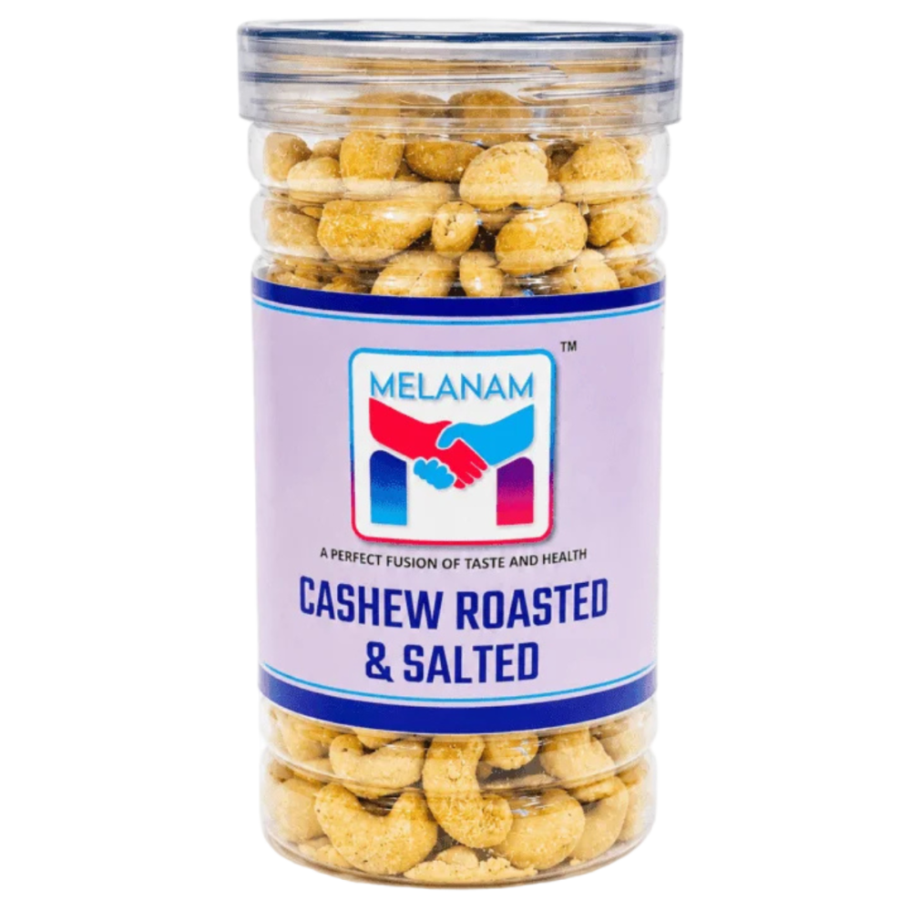 Cashew Roasted & Salted by Melanam – Best Crunchy High Protein Nuts