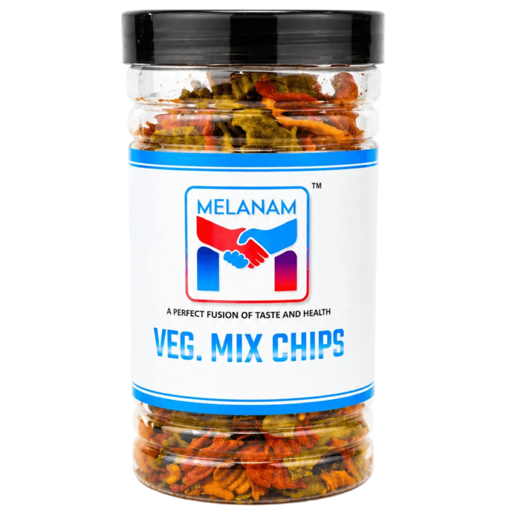 Veg Mix Chips by Melanam – Best Crispy High Protein Veg Snack