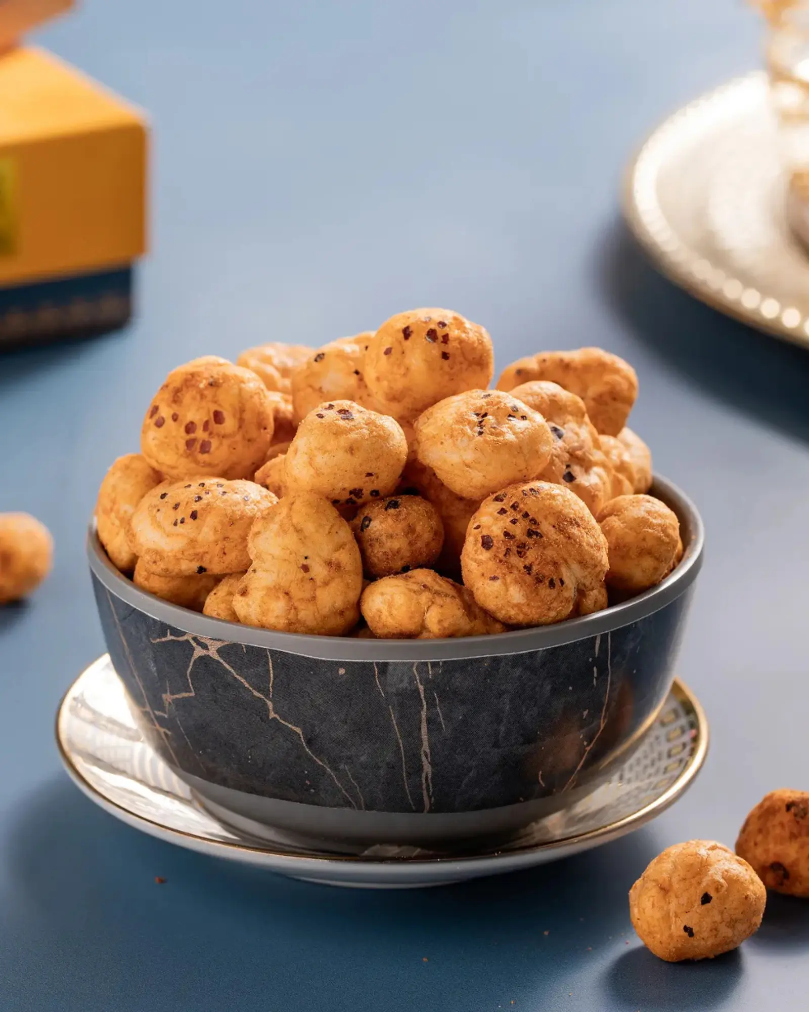 Makhana Combo Pack | Black Pepper + Cream & Onion + FREE Salted Makhana Makhana Combo Pack | Black Pepper + Cream & Onion + FREE Salted Makhana - Image 3