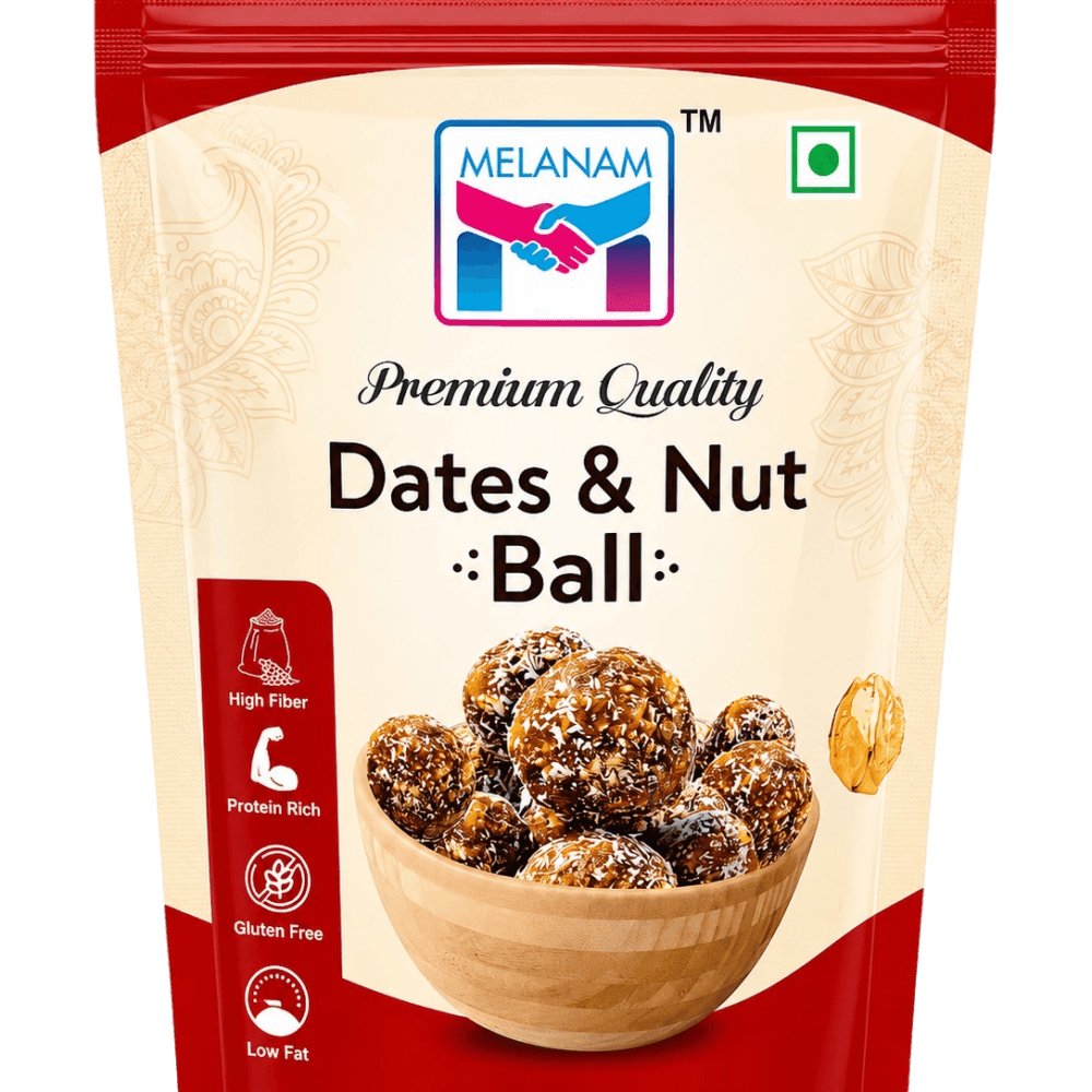 Melanam Dates and Nut Balls – No Added Sugar Healthy Energy Balls