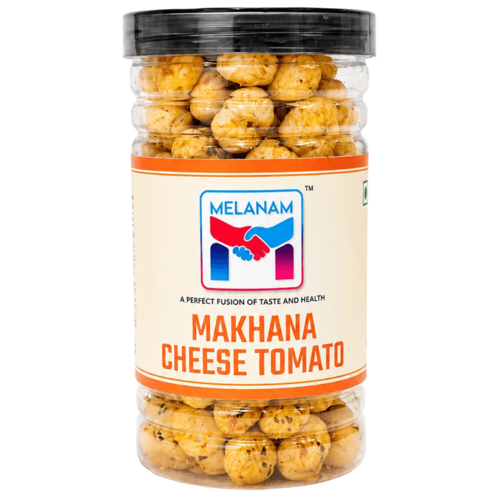 Fox Nut Cheese Tomato by Melanam – Best Crispy High Protein Makhana