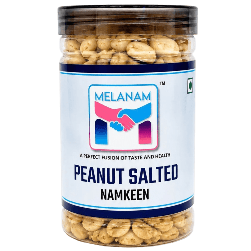 Melanam Salted Peanuts – High Protein Roasted & Salted Namkeen