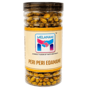 Melanam Peri Peri Edamame – Spicy High Protein Snack