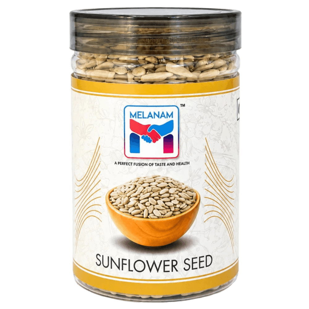 Melanam Premium Sunflower Seeds 250g Jar – High Quality Healthy Snack